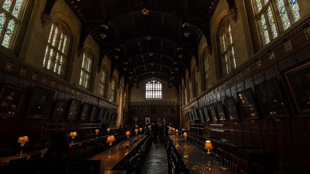 Step into magic: The Great Hall at Christ Church, Oxford.