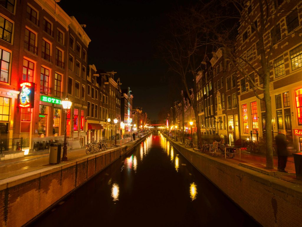 The Red Light District, where history, culture, and curiosity converge in a uniquely iconic setting.