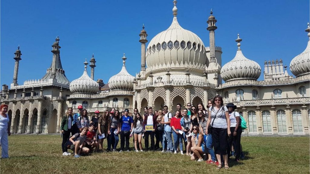 A palace like no other — the Royal Pavilion in Brighton dazzles with its exotic architecture and regal charm.